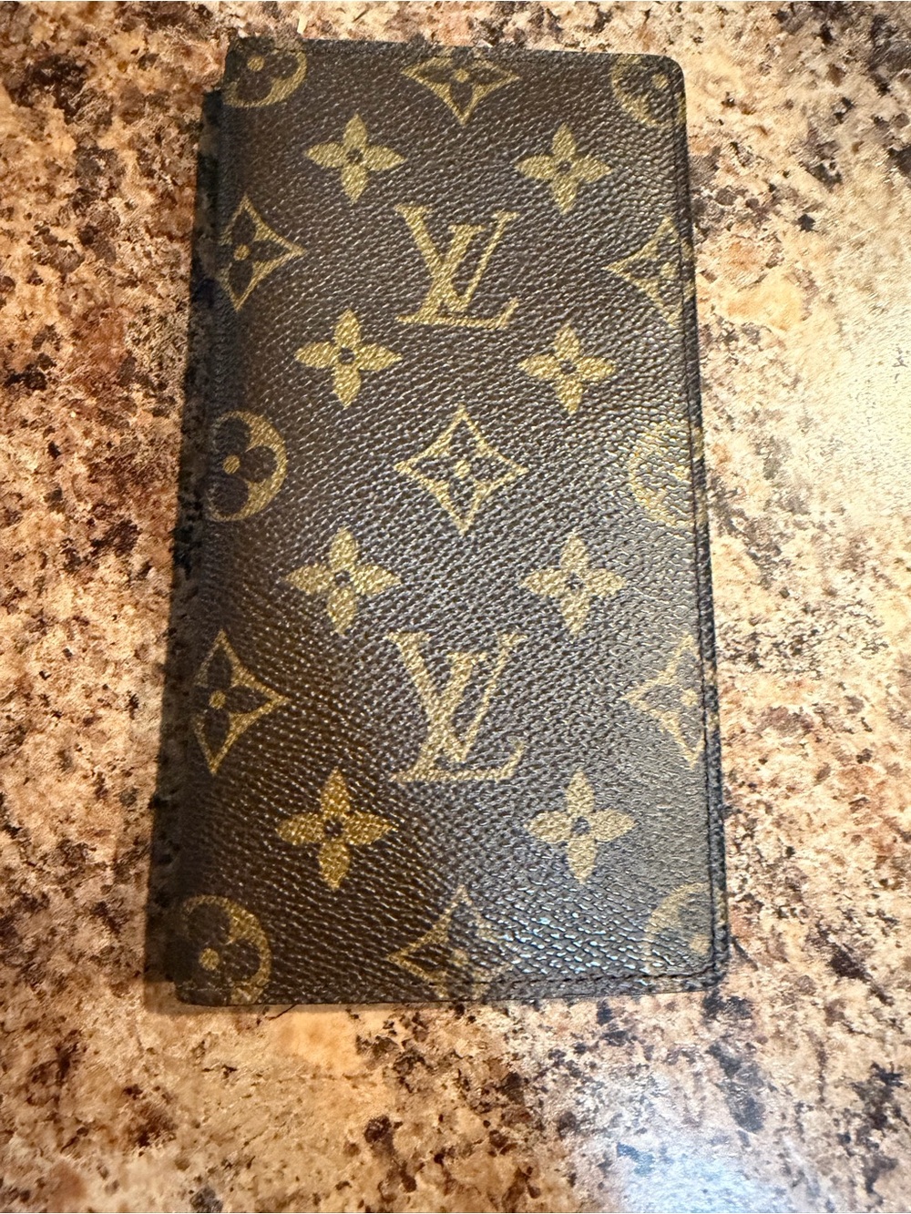 Louis Vuitton Monogram Canvas Phone Case - Brown/Gold